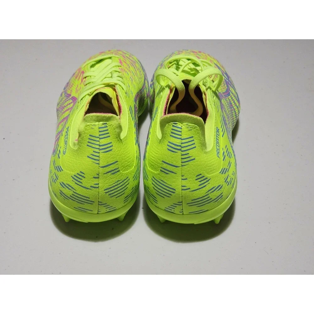 Adidas Predator 24 League FG MG Soccer Cleats‎ Neon Green JH6471 Men's 7